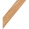Ekena Millwork 5 1/2"W x 18"D x 22"H Traditional Smooth Knee Brace, Western Red Cedar BRC06X18X22TRA00SWR - alternate 2
